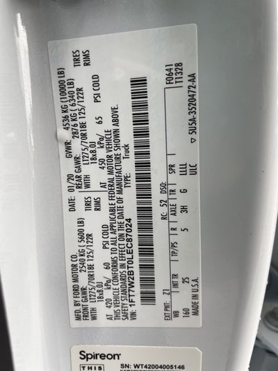 2020 Ford F-250SD XLT