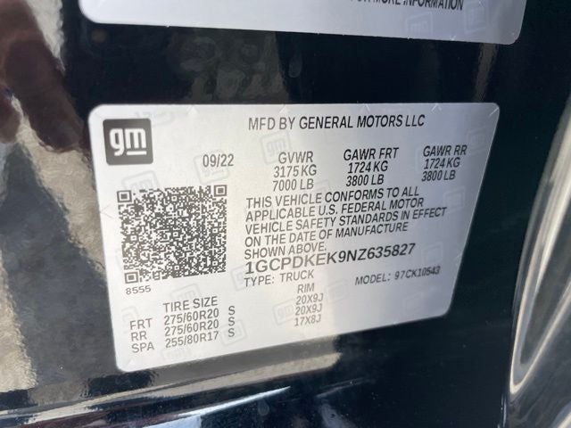 2022 Chevrolet Silverado 1500 LT