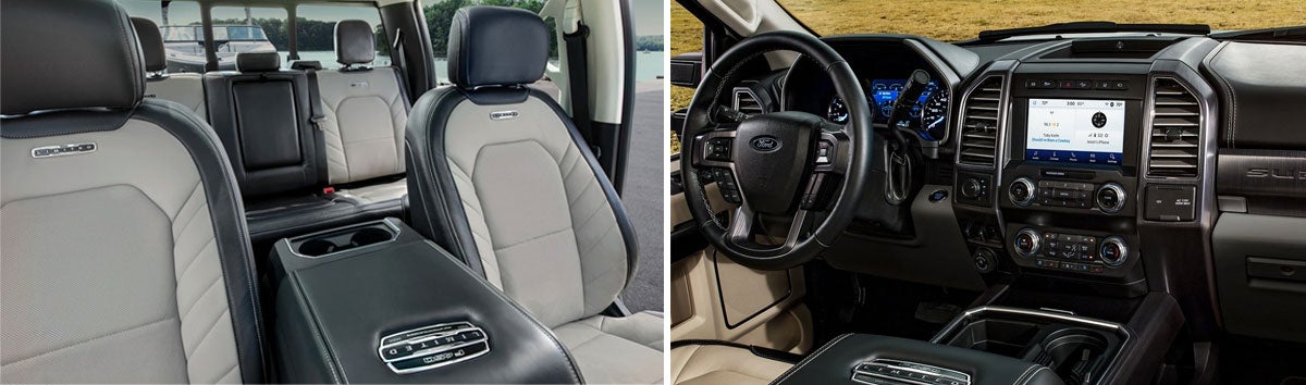 2021 Ford Super Duty interior