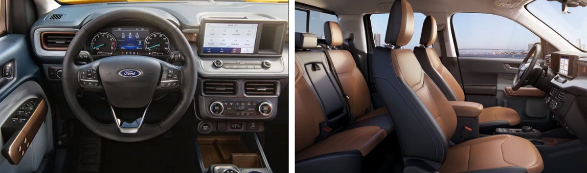 2022 Ford Maverick interior